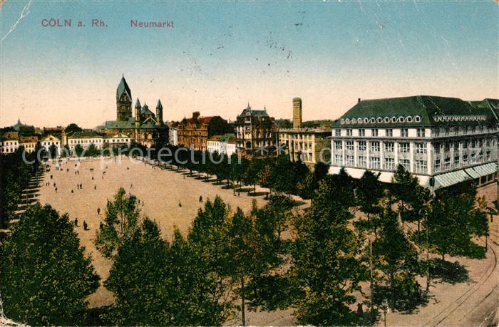 Coeln Rhein Neumarkt