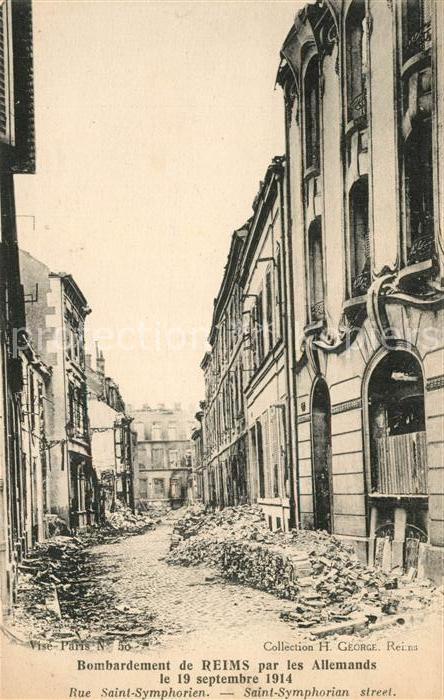 Reims Champagne Ardenne Rue Saint Symphorien