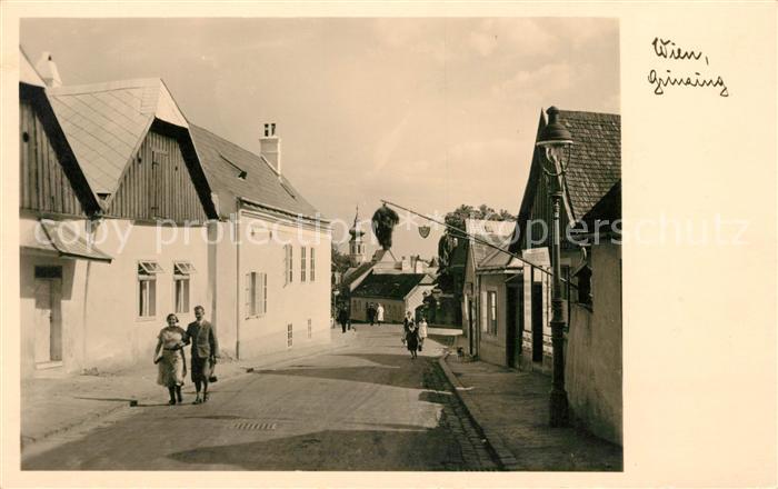Grinzing Wien Panorama Besenwirschaft