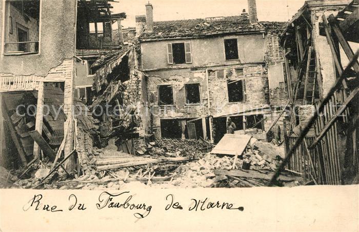 Reims Champagne Ardenne Kriegszerstörung