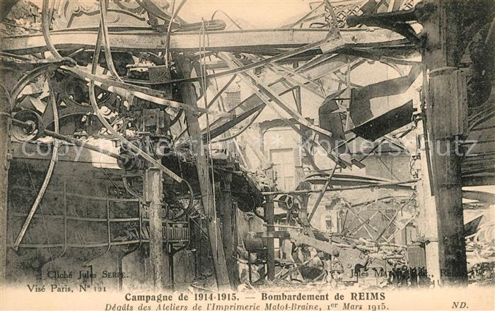 Reims Champagne Ardenne Imprimerie Matot Braine