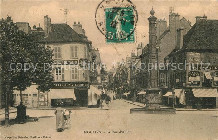 Moulins Allier Rue d Allier