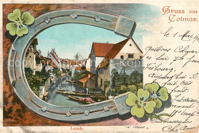 Colmar Haut Rhin Elsass Lauch Klein Venedig