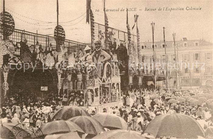 Nice Alpes Maritimes Retour de l Exposition Coloniale