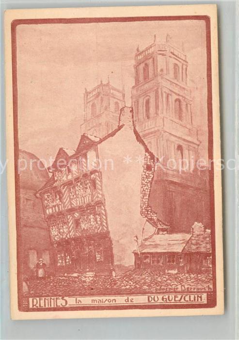 Rennes Ille-et-Vilaine Maison de Duguesclin