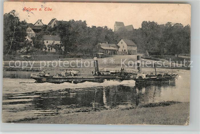 Belgern Elbe Raddampfer