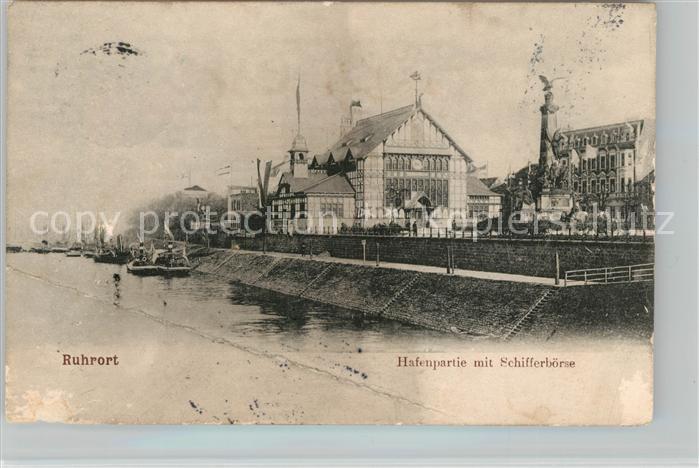 Ruhrort Hafen mit Schifferbörse