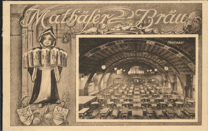 Muenchen Bayern Mathaeser Braeu