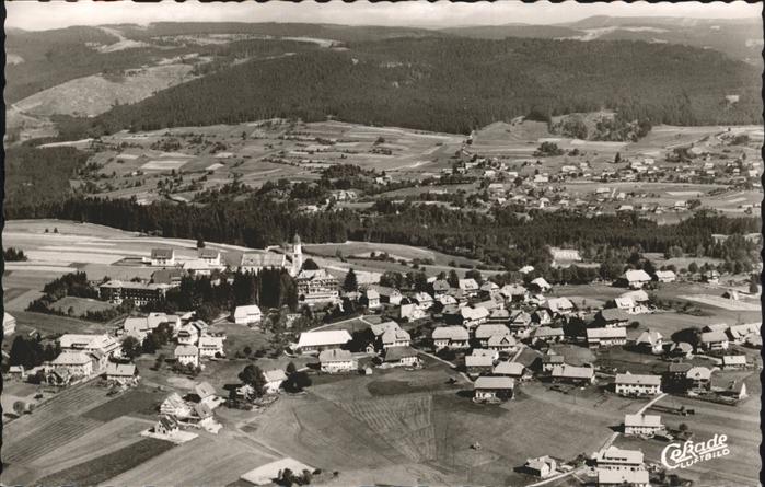 Hoechenschwand Schwarzwald BW Fliegeraufnahme