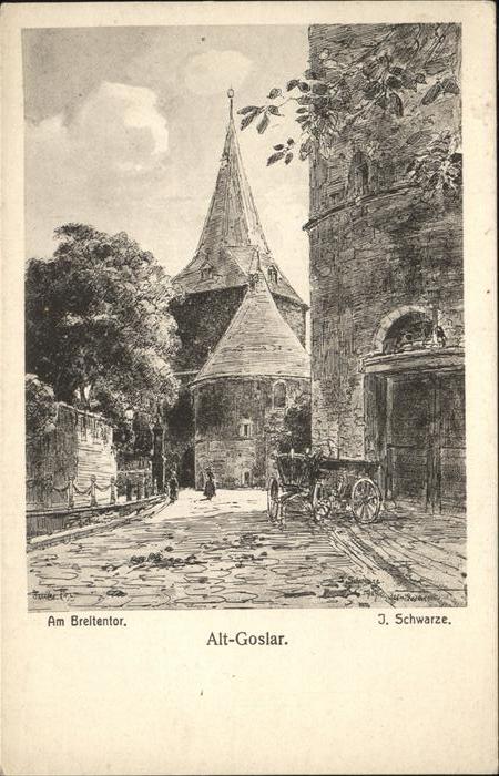 GOSLAR Harz Niedersachsen Breitentor