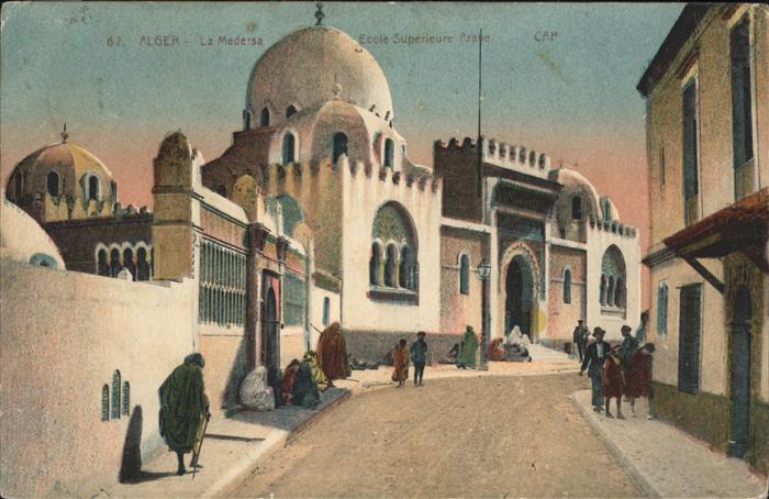 Alger Algerien La Medersa