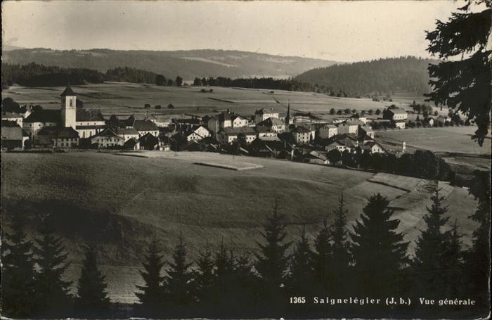 Saignelegier Vue generale