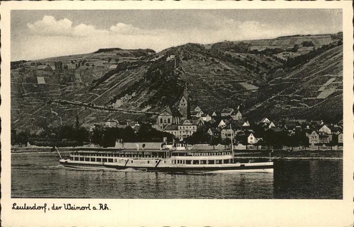 Leutesdorf Rhein Rhein