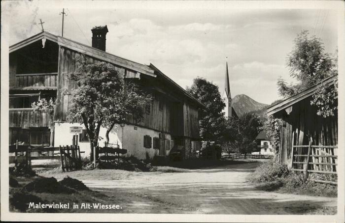 Bad Wiessee Malerwinkel Altwiessee