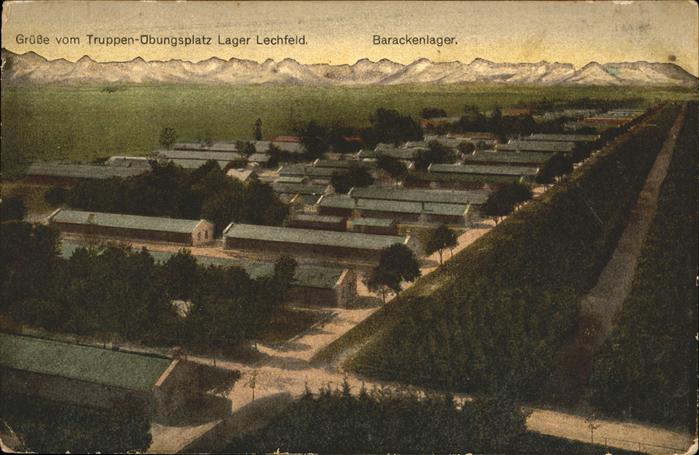 Lechfeld Lager Truppen-Übungsplatz