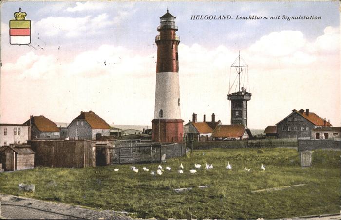 HELGOLAND Insel Schleswig-Holstein Leuchtturm