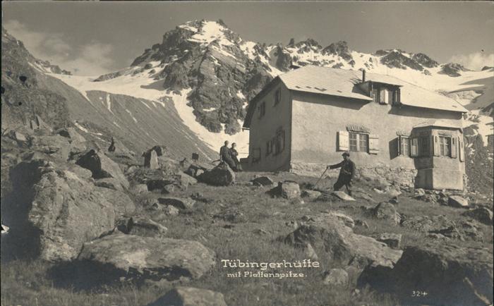 Plattenspitzen Tuebingerhuette