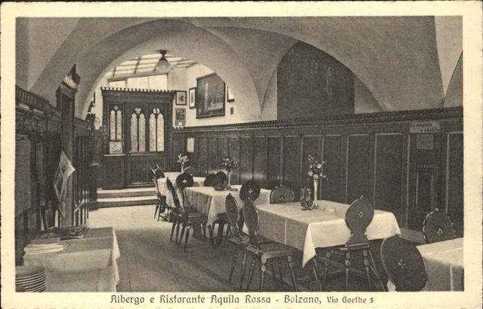 Bolzano Albergo Aquila Rossa