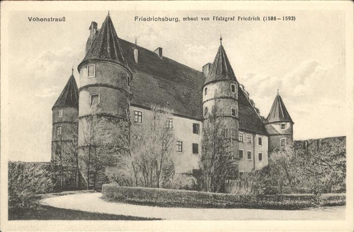 Vohenstrauss Bayern Friedrichsburg