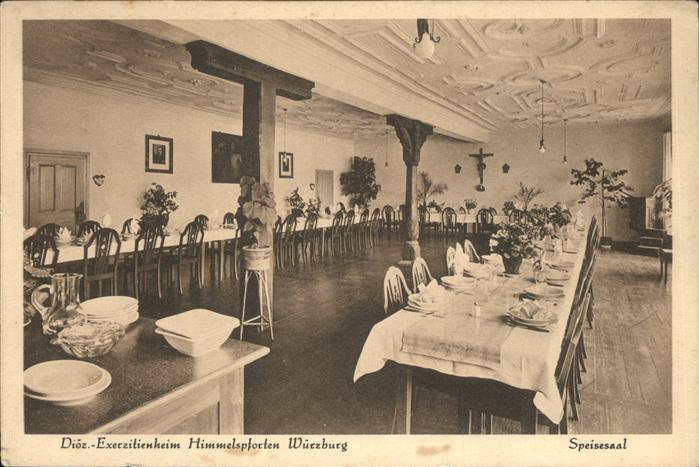 WueRZBURG Bayern Exerzitienheim Himmelspforte
Speisesaal