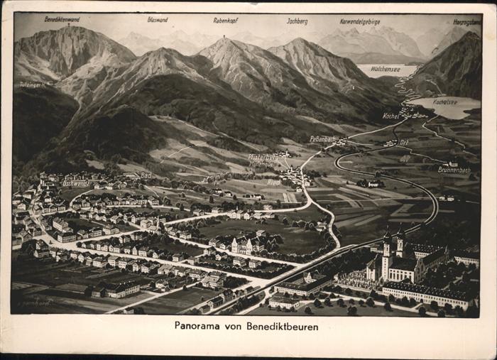 Benediktbeuern Panorama
