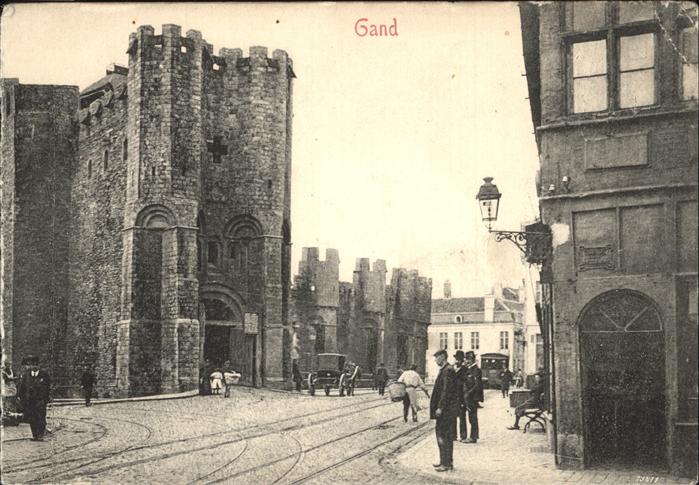 Gand Belgien Teilansicht
