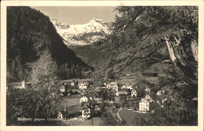 Mallnitz Kaernten Geiselkopf