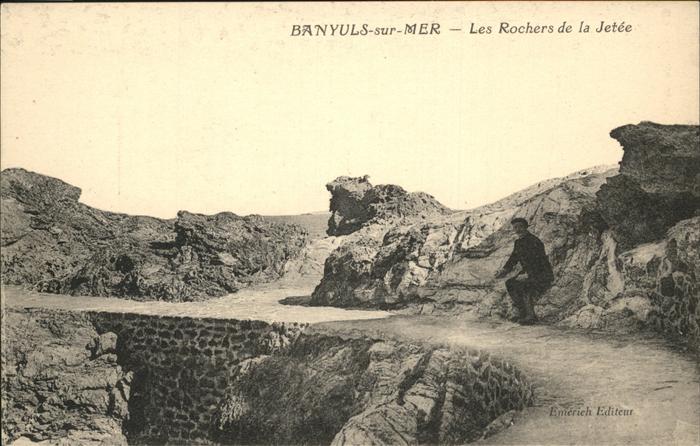 Banyuls-sur-Mer Rochers Jetee
