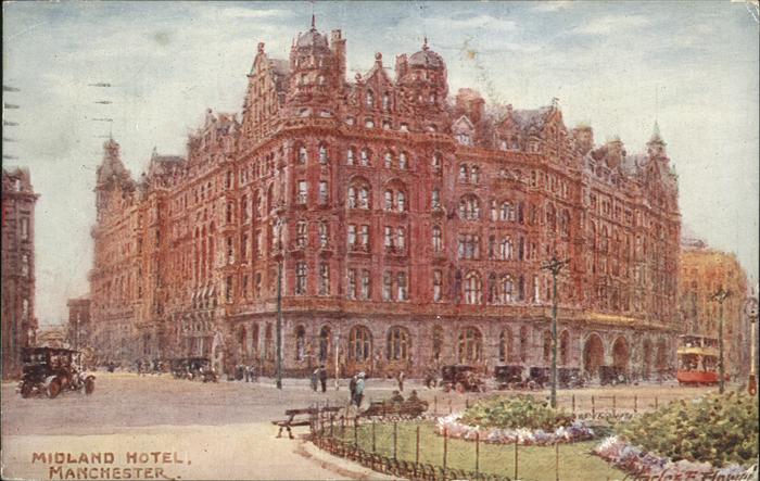 Manchester Midland Hotel Strassenbahn
