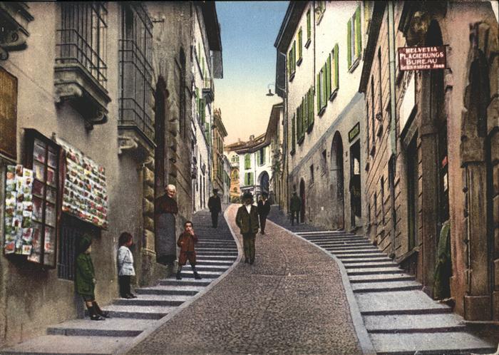 Lugano TI Via Cattedrale