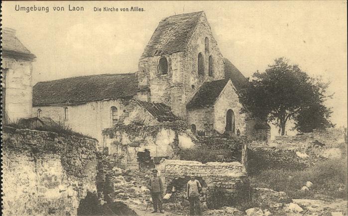 Laon Aisne Kirche von Allies
