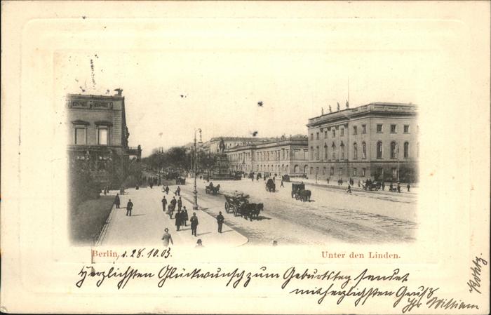 BERLIN CITY Unter den Linden