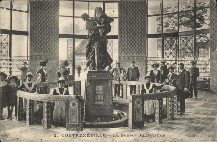 Contrexeville Vosges Source du Pavillon