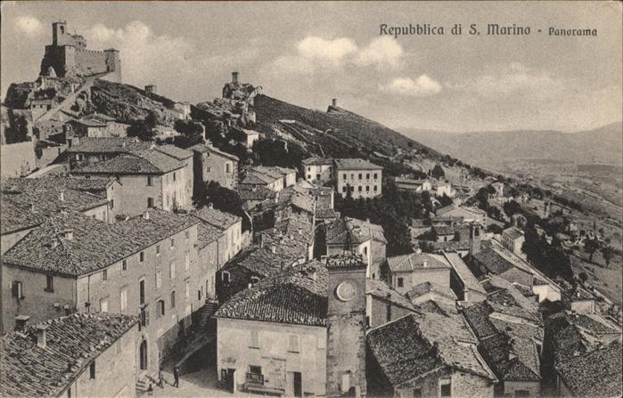 San Marino Repubblica Panorama