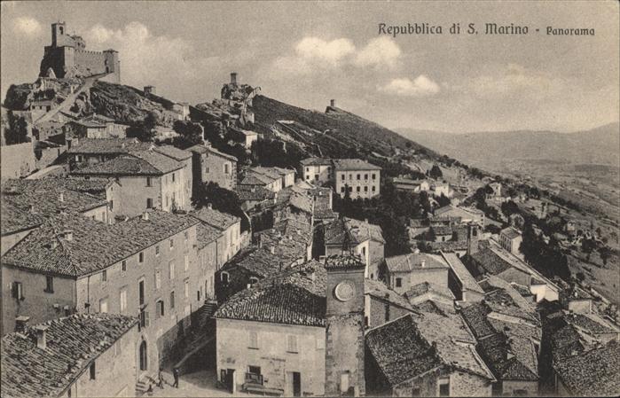 San Marino Repubblica Panorama