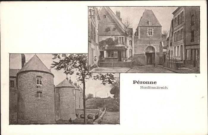 Peronne 80 Somme Nordfrankreich