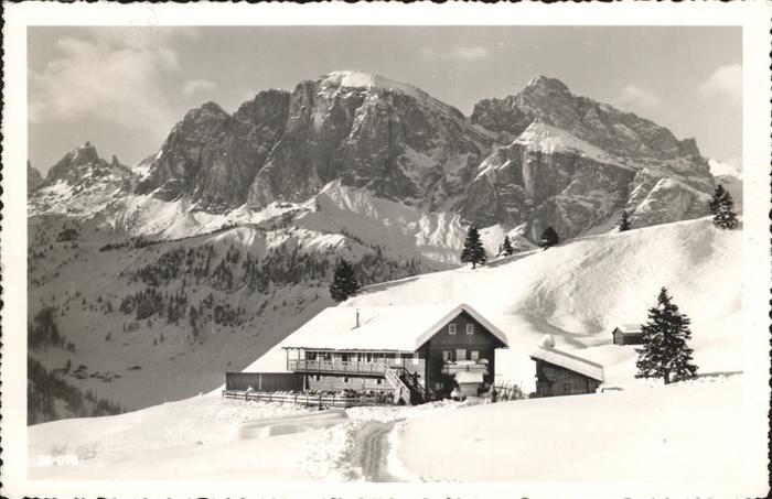 Corvara Pustertal Suedtirol Capannatera