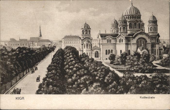 Riga Lettland Kathedrale
