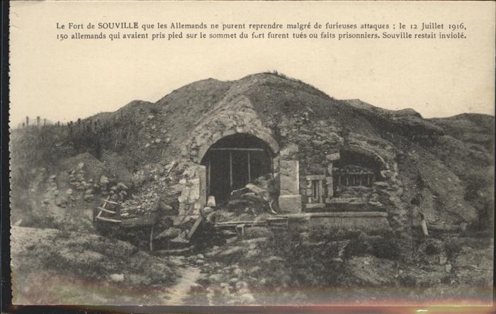 Fleury-devant-Douaumont le Fort de Souville