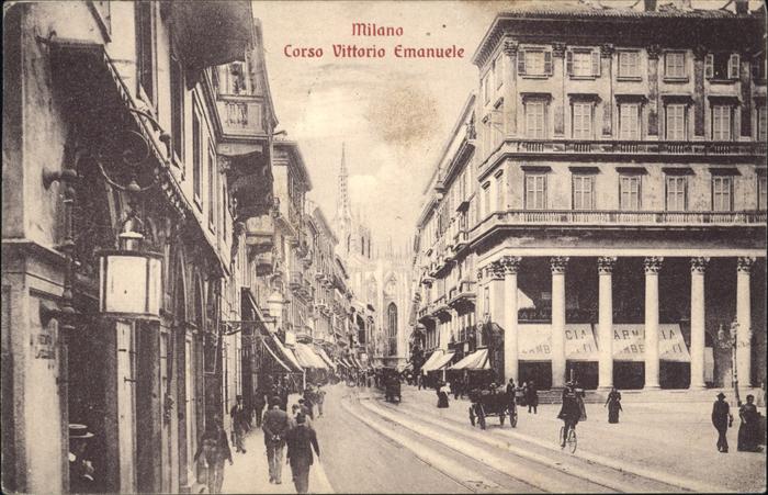 Milano Corso Vittorio Emanuele