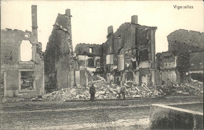 Vigneulles Ruines de guerre