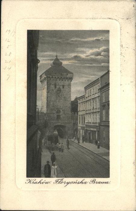Krakow Krakau Floryanska Brama