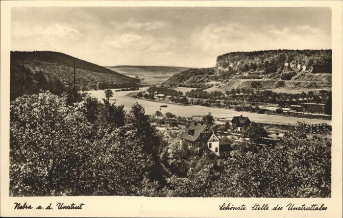 Nebra Unstrut Schönste Stelle Unstruttales