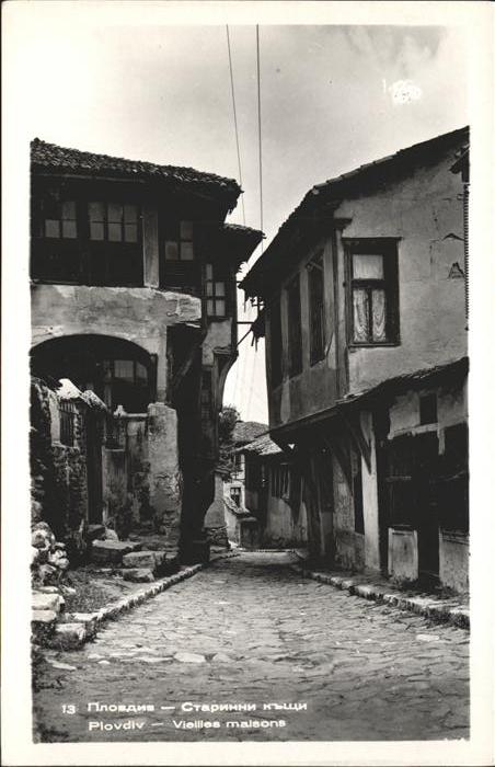 Plovdiv Häuser