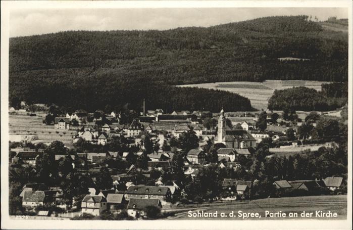 Sohland Spree Kirche Mittel-Lausitzer Gebirge