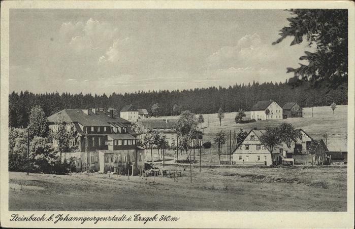 Steinbach Johanngeorgenstadt Gasthof Steinbach Bes. Hermann Ernst Er