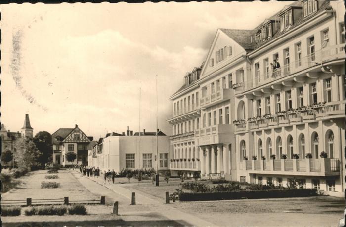 Kuehlungsborn Ostseebad Ostseebad FDGB Erholungsheim