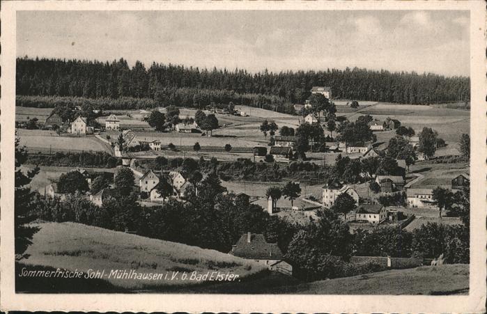 Sohl Bad Elster Sommerfrische Mühlhausen