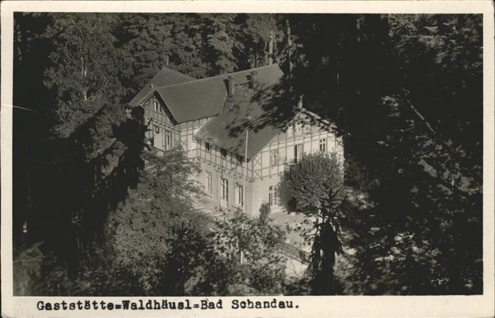 Bad Schandau Gaststätte Waldhäusl