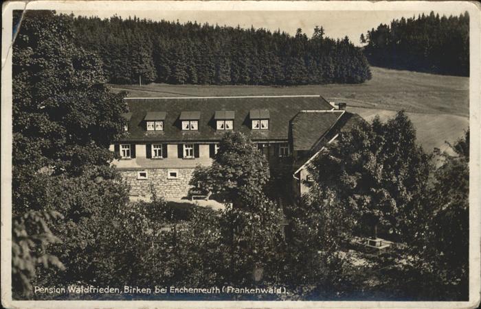 Enchenreuth Birken Pension Waldfrieden